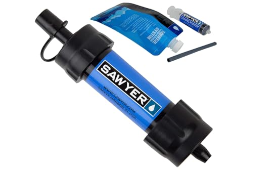summer backpacking gear sawyer filter