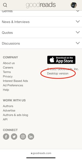 Image 2: Desktop version link