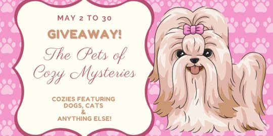 The Pets of Cozy Mysteries Group Promo Banner