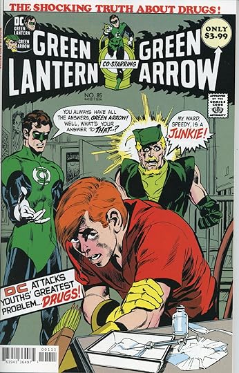 Green Lantern Green Arrow #85 Facsimile - Signed by Neal Adams