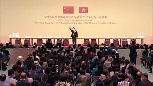 Hong Kong's ex-security chief picked as next leader