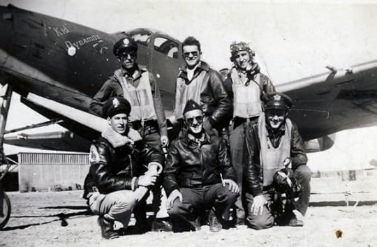 Army Air Corps in front of a plane