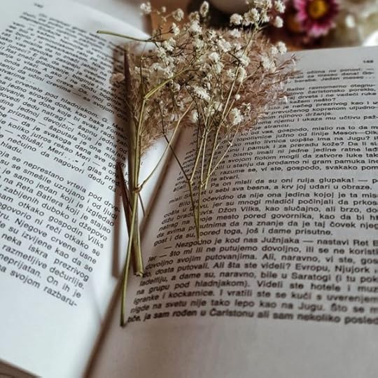 photo of open book