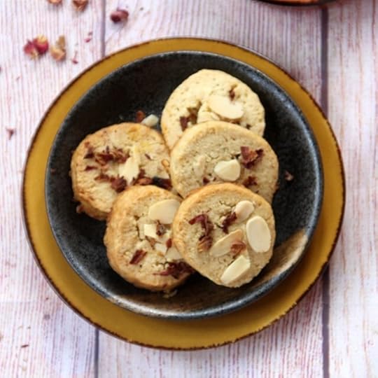 Fragrant Almond Shortbread Cookies