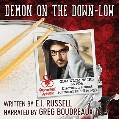 Demon on the Down-Low, a M/M romance in audio