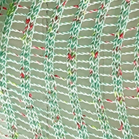 Knit Ladder Stitch: Shown in Plucky Knitter Primo Fingering, in color: YatnYAY! Birthday