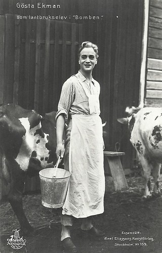 Gösta Ekman in Bomben