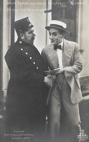 Gösta Ekman in Bomben (1920)