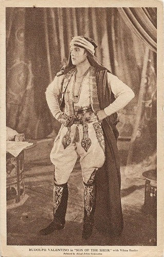 Rudolph Valentino in The Son of the Sheik (1926)