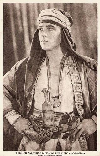 Rudolph Valentino in The Son of the Sheik (1926)