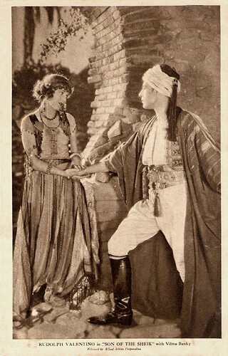 Vilma Banky, Rudolph Valentino, The Son of the Sheik