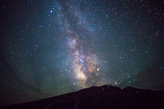 view of night sky and stars
