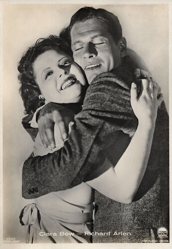 Clara Bow and Richard Arlen in Ladies of the Mob (1928)