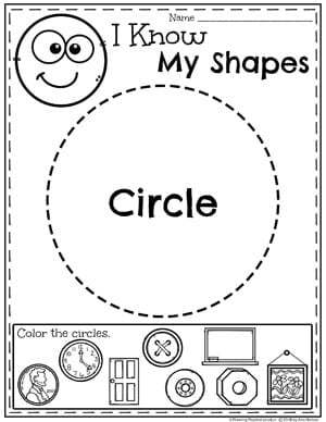 shapes worksheets planning playtime