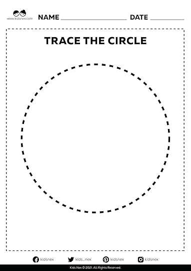 trace and circle pdf printable