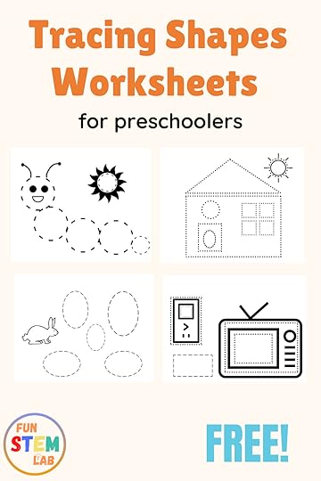 free printable tracing shapes worksheets for preschoolers my blog