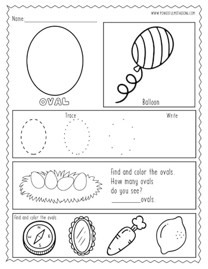 printable shape worksheets for preschoolers