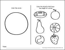 circle shape activity sheets for school children shapes activities shapes preschool circle shape