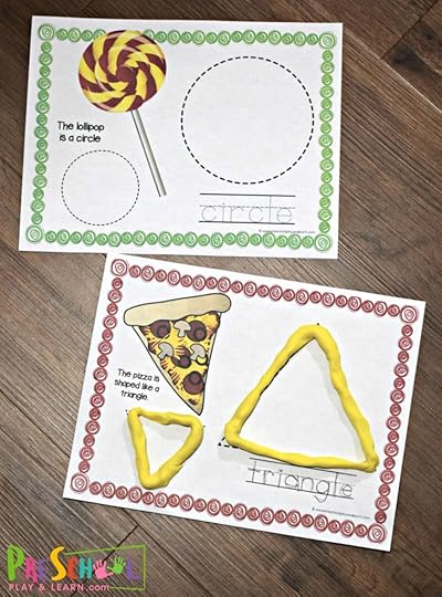 free preschool shapes worksheets