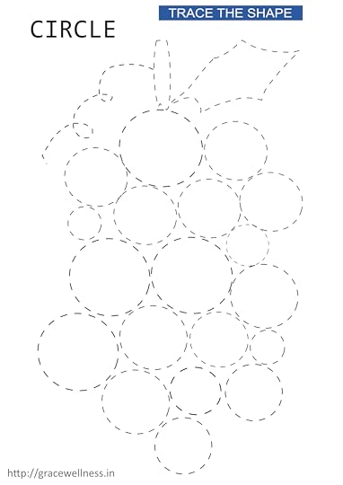 shape tracing worksheet for preschool printable circle download printables worksheets digital art read articles