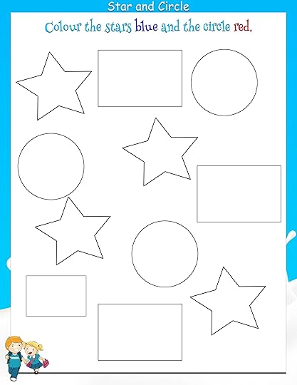 color the shape worksheets activity shelter