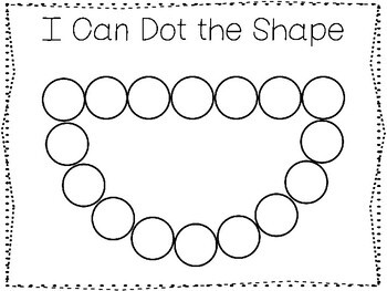 5 all about the shape semi circle no prep tracing worksheets and activities