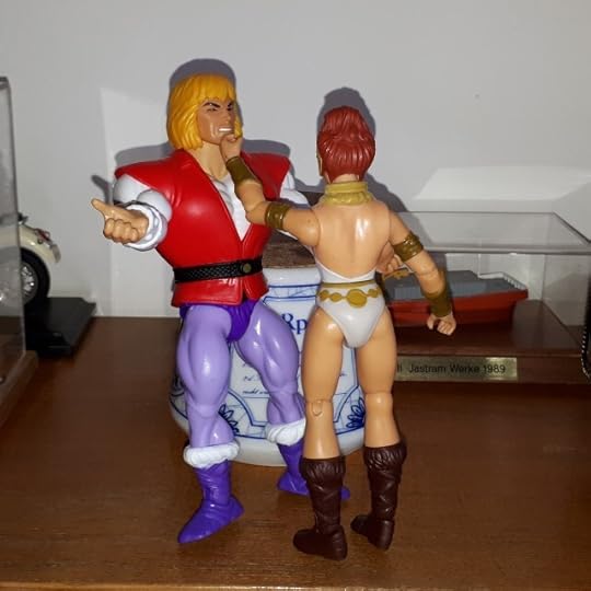 Teela hits Adam