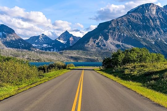 road trip in glacier national park