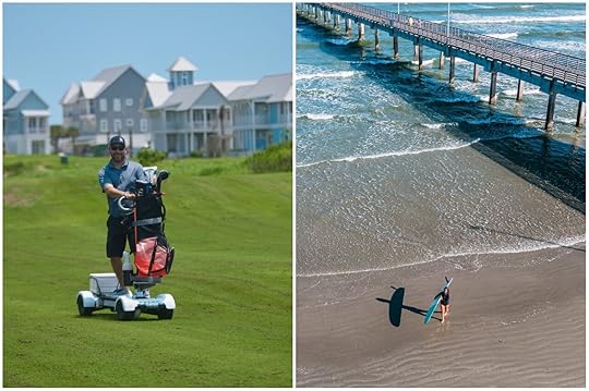 Collage of images from Port Aransas