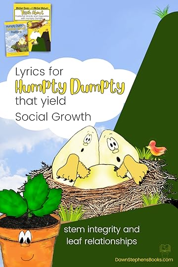 lyrics to Humpty Dumpty that help children to grow socially