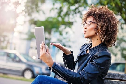 girl talking in the phone in long distance marriage