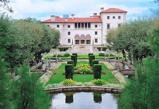 Miami Vizcaya museum garden view