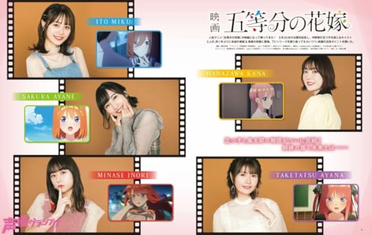 Seiyuu Cantik di Go-Toubun no Hanayome (The Quntessential Quintuplets)