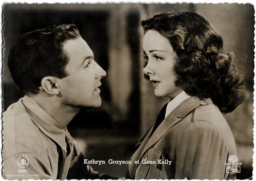 Kathryn Grayson and Gene Kelly in Thousands Cheer (1943)