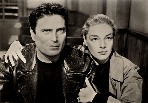 Raf Vallone and Simone Signoret in Thérèse Raquin (1953)