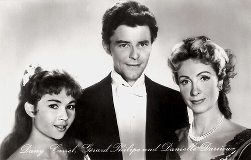 Dany Carrel, Gérard Philipe and Danièle Darrieux in Pot-Bouille (1957)