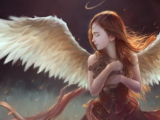 1600x1200 Little Girl Wings Angel With Teddy 4k 1600x1200 Resolution HD 4k Wallpapers, Images, Backgrounds, Photos and Pictures