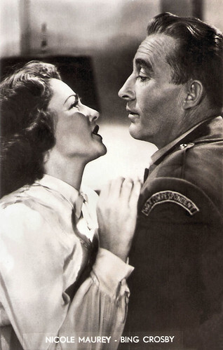Nicole Maurey and Bing Crosby in Little Boy Lost (1953)
