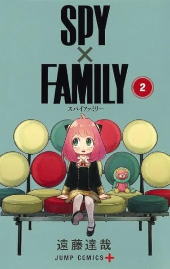 spy x family manga cover anya volume 2 marshmallow