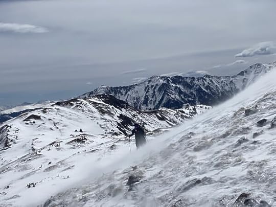 ski touring on vail pass