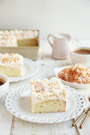 My favorite Coconut Cake is actually made with cake mix