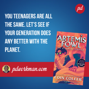 Artemis Runs Afowl in The Atlantis Complex