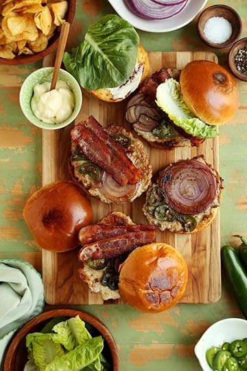 Bacon Jalapeno Smashed Chicken Burgers