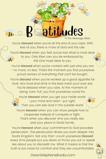 beatitudes in the message