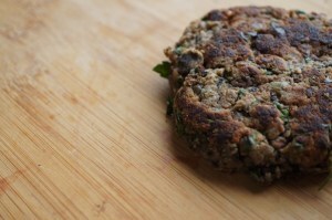 mushroom burger