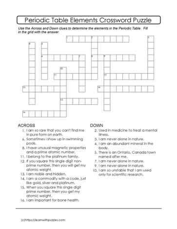 periodic table puzzle and google quiz 09 learn with puzzles