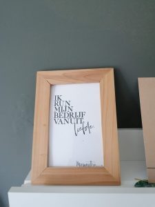 Ik run mijn bedrijf vanuit liefde