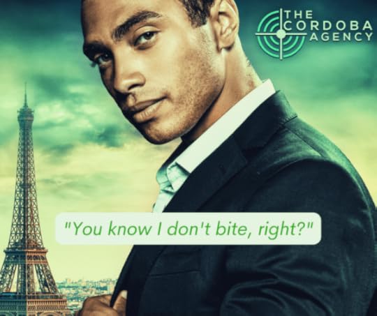 Man in suit and the Eiffel Tower