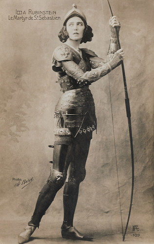 Ida Rubinstein in Le Martyr de St. Sebastien