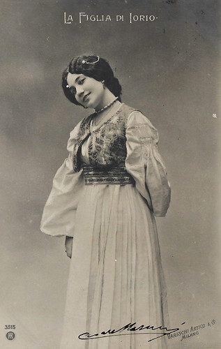 Giannina Chiantoni as Ornella in La figlia di Jorio (1904)
